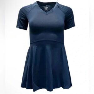 Tommie Copper A-Line Compression Shoulder Support Shirt Navy Large NWT